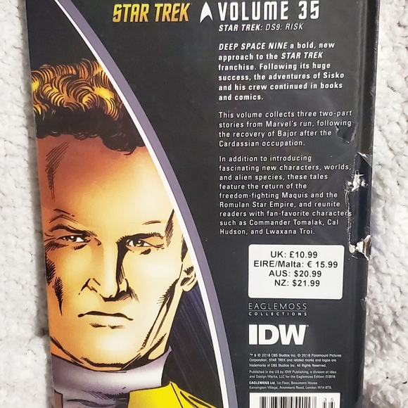 Star Trek Graphic Novels Marvel DS9 6-11 Hardcover Vol 35 - Picture 3 of 4